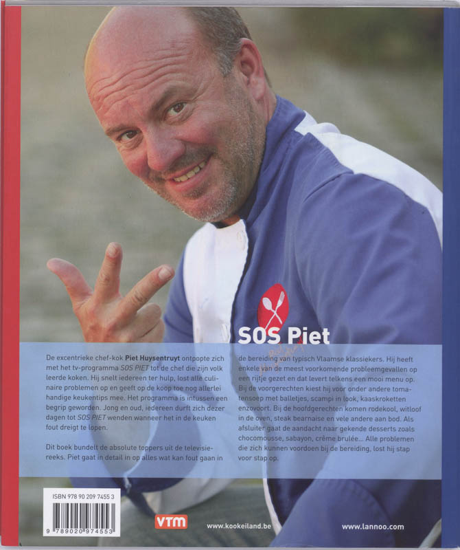 Achterkant van Sos Piet