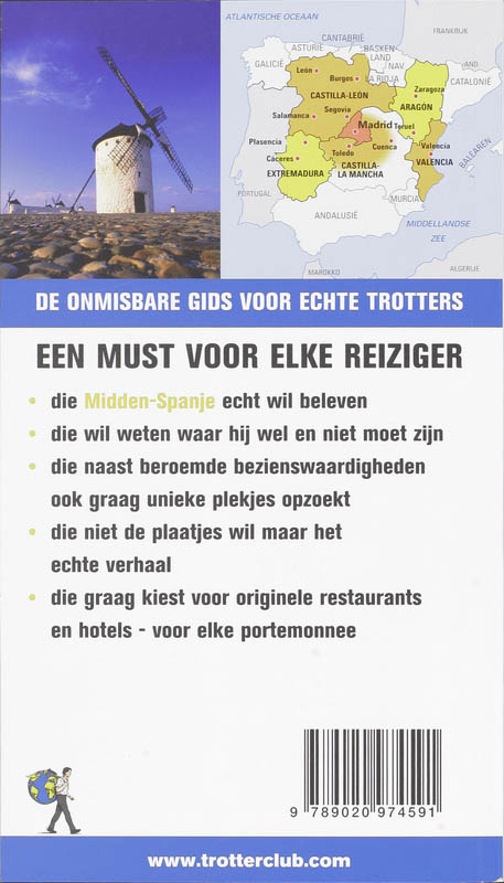 Achterkant van Midden-Spanje