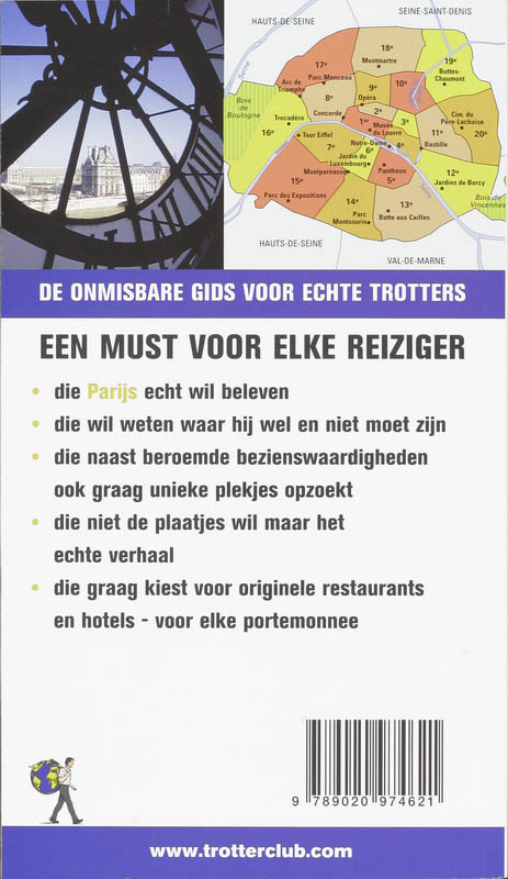 Achterkant van Parijs