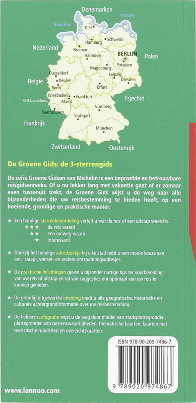 Achterkant van Duitsland
