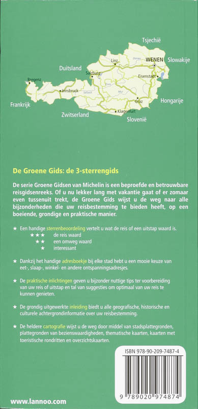 Achterkant van Oostenrijk