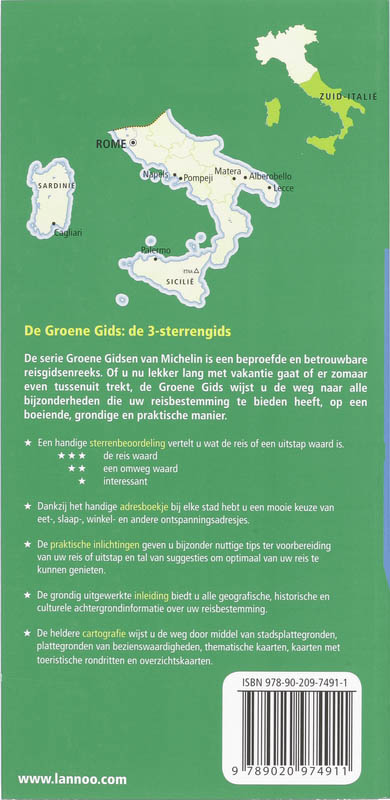Achterkant van Zuid-Italië