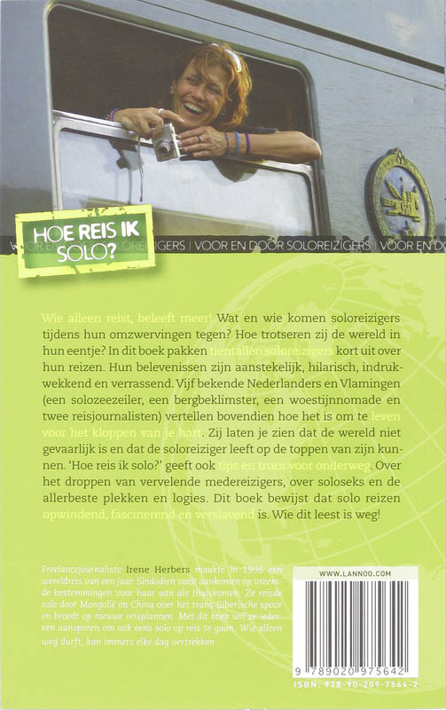 Achterkant van Hoe reis ik solo?