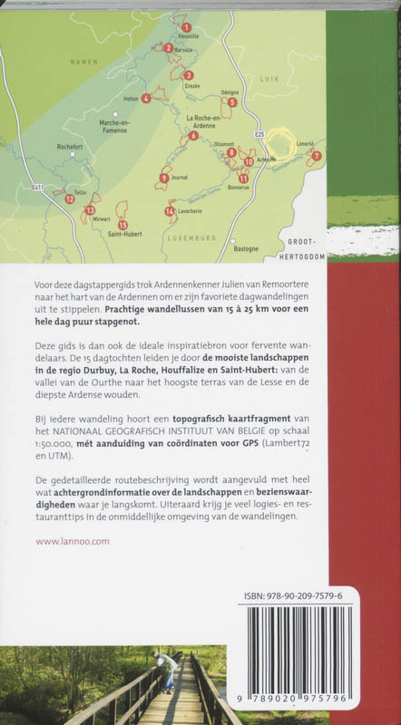 Achterkant van Ardennen