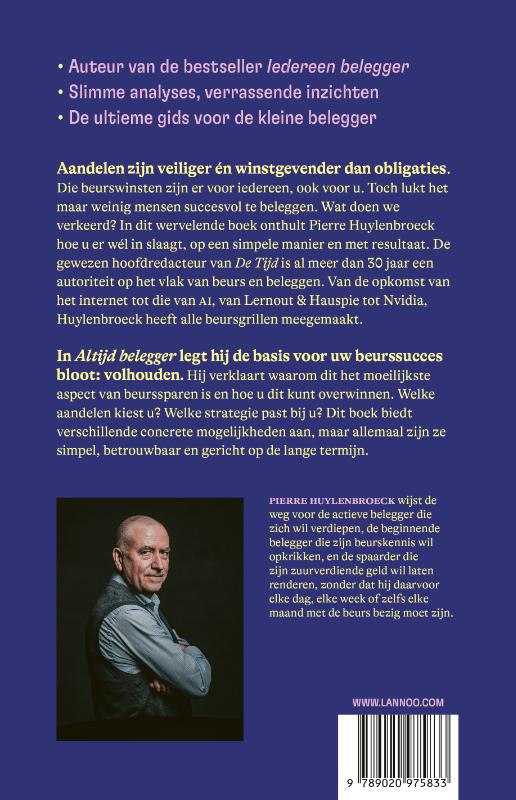 Achterkant van Altijd belegger
