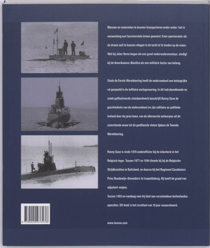 Achterkant van Geschiedenis van de onderzeeboot