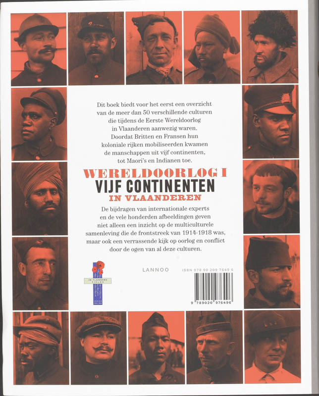 Achterkant van Wereldoorlog I