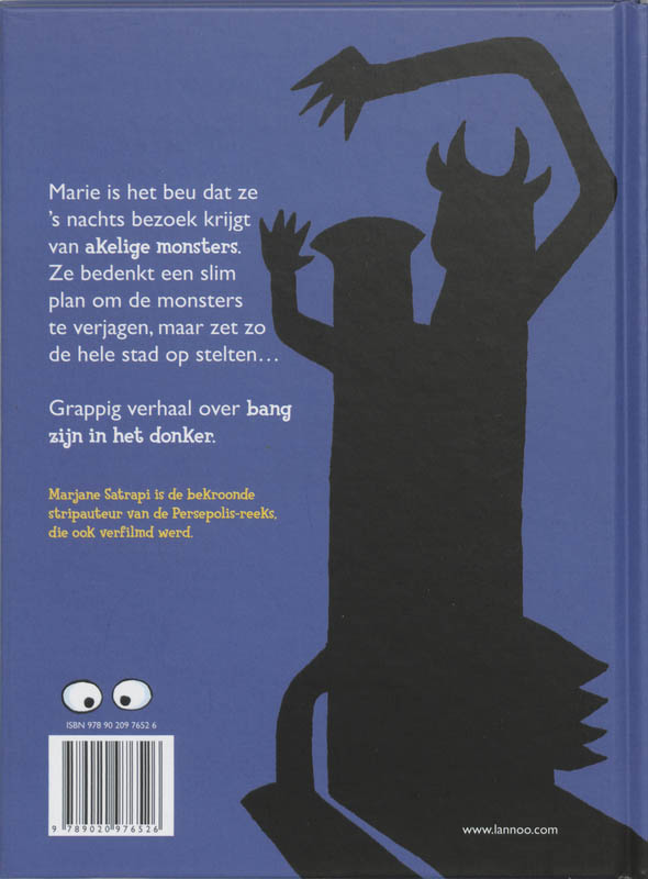 Achterkant van Maanmonsters