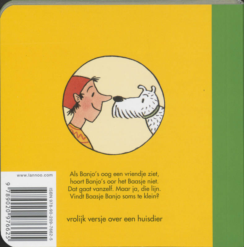 Achterkant van Peter en Banjo