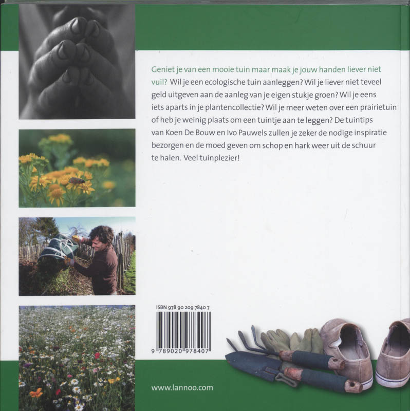 Achterkant van Durf tuin