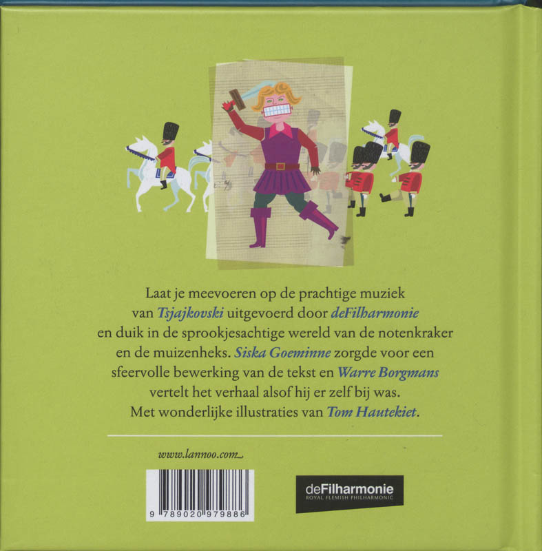 Achterkant van De Notenkraker