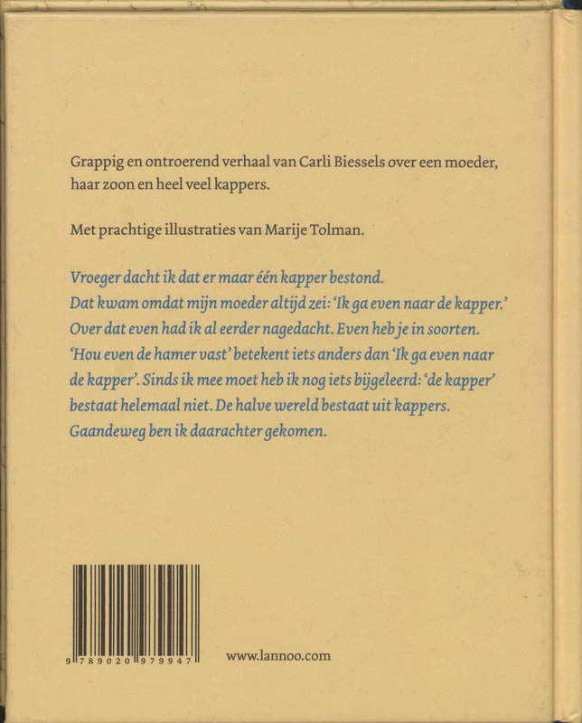 Achterkant van Geknipt