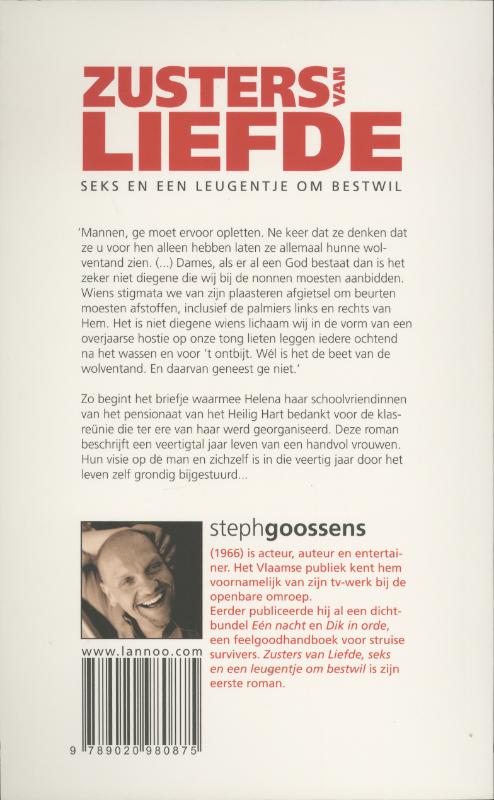 Achterkant van Zusters van de liefde