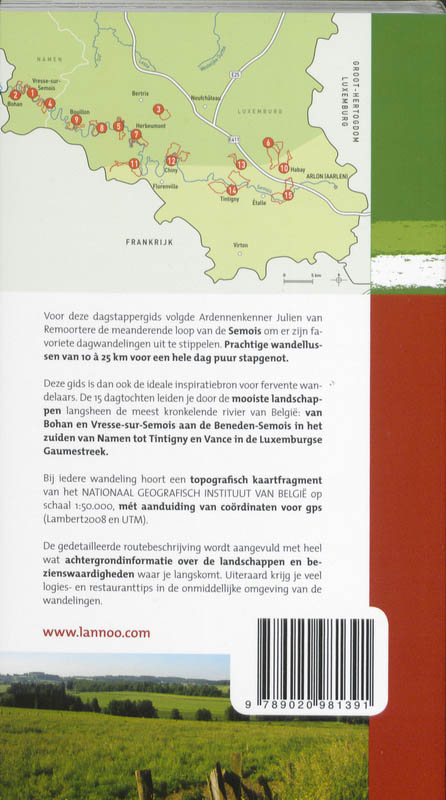 Achterkant van Deel 2: Semois - Gaume