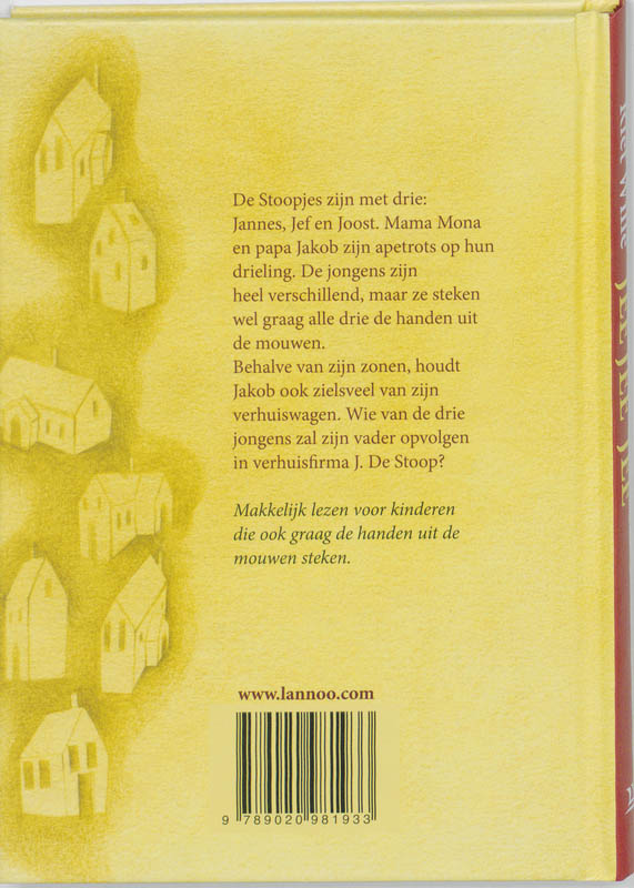Achterkant van Jee jee jee