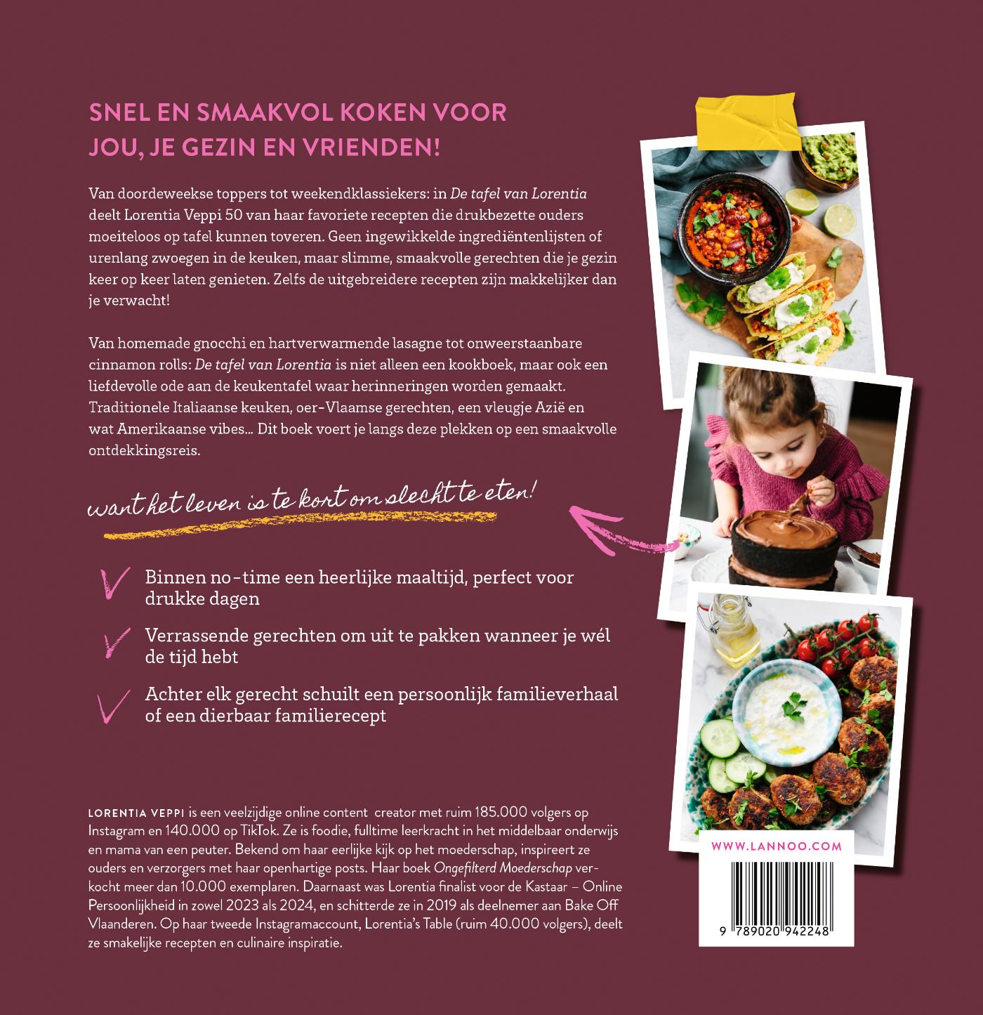 Achterkant van De tafel van Lorentia