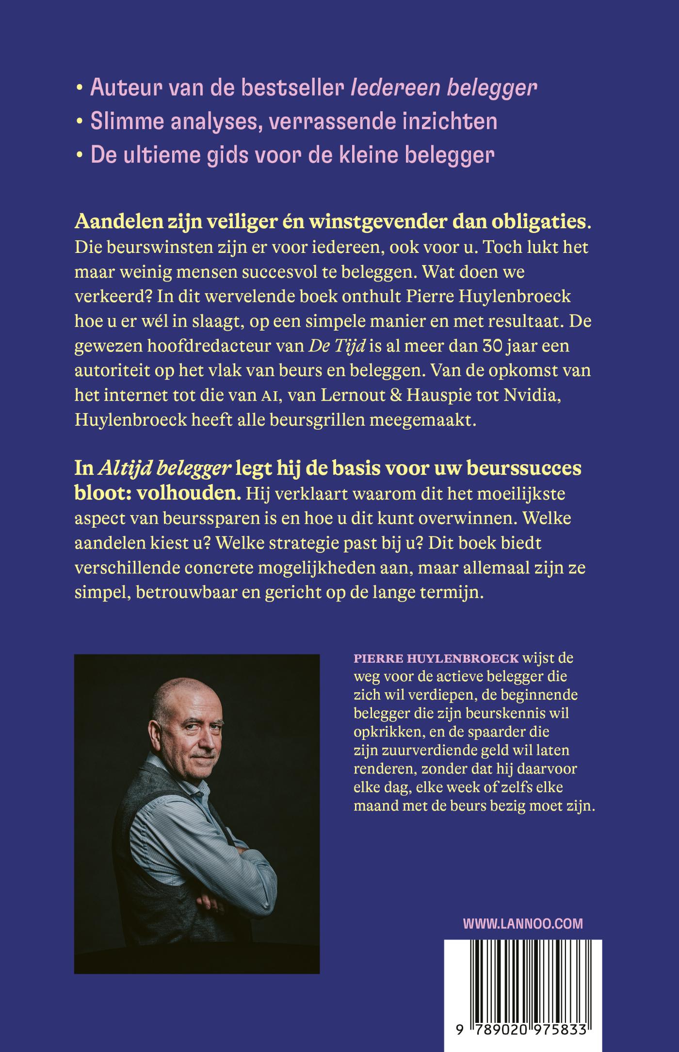 Achterkant van Altijd belegger