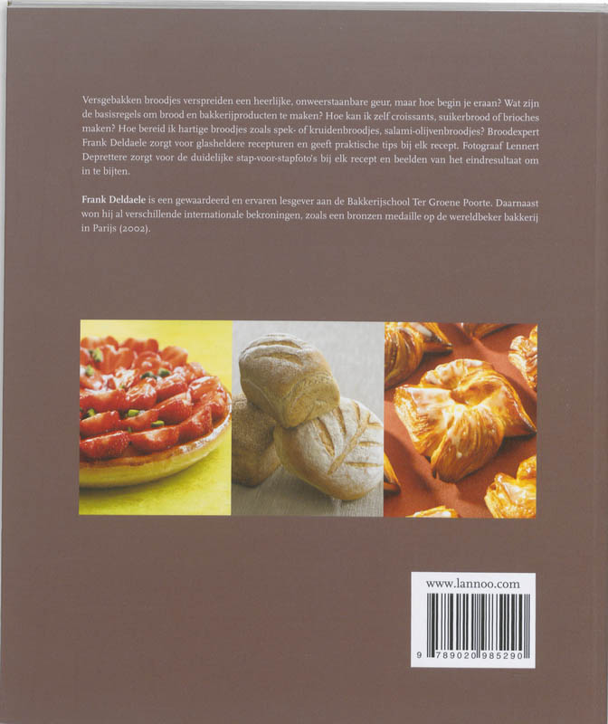 Achterkant van Basic brood