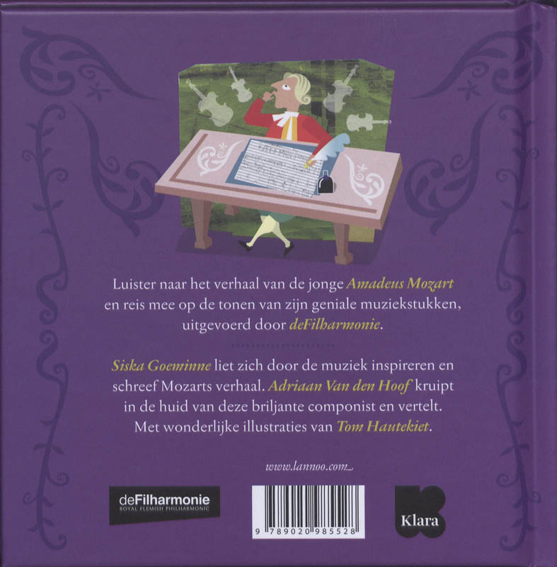Achterkant van Honderd kussen van een wonderjongen