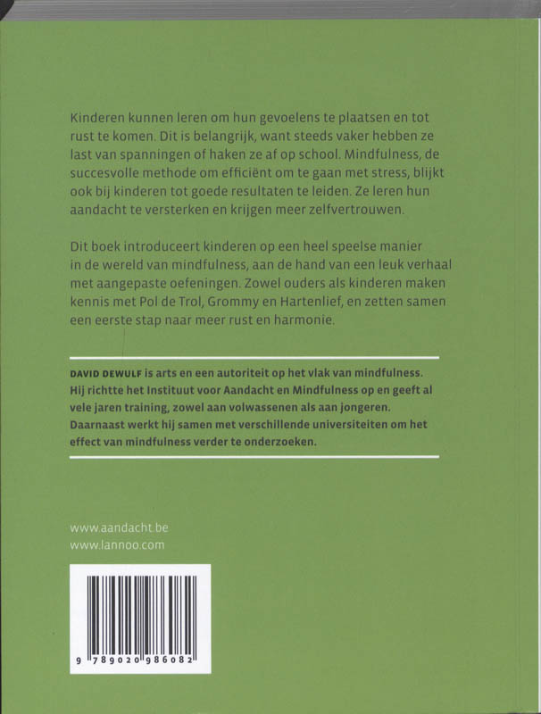 Achterkant van Mindfulness voor je kids