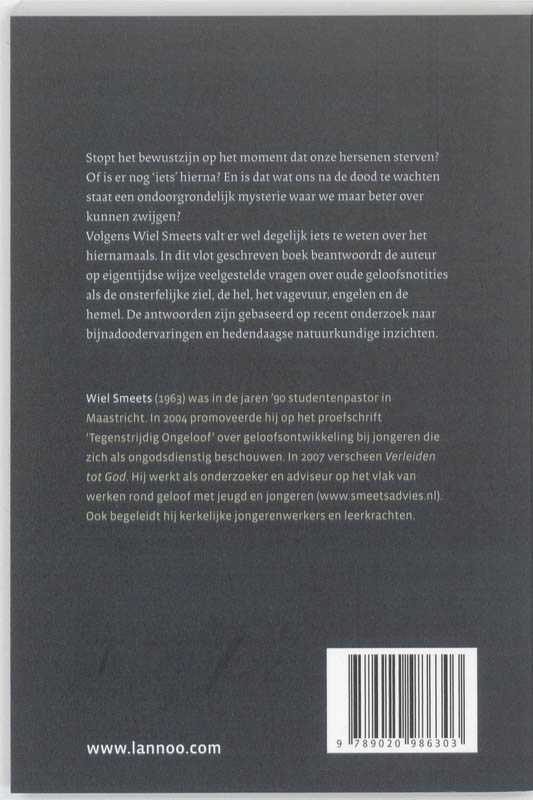 Achterkant van Is er leven na de dood?