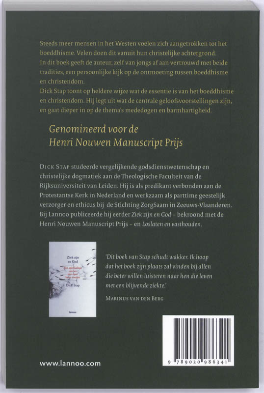Achterkant van Boeddha en Christus