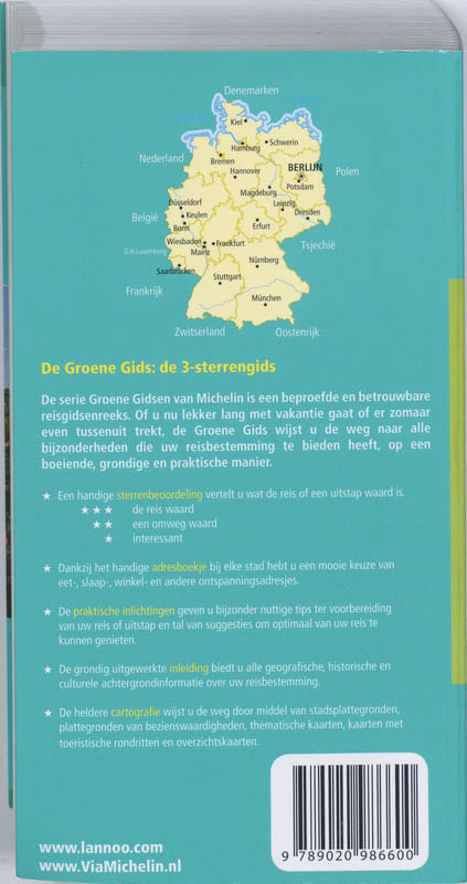 Achterkant van Duitsland