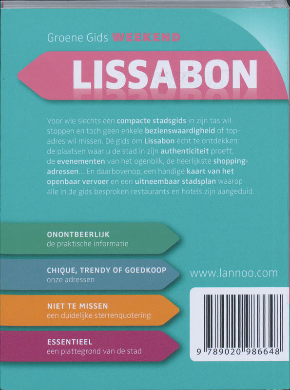 Achterkant van Lissabon
