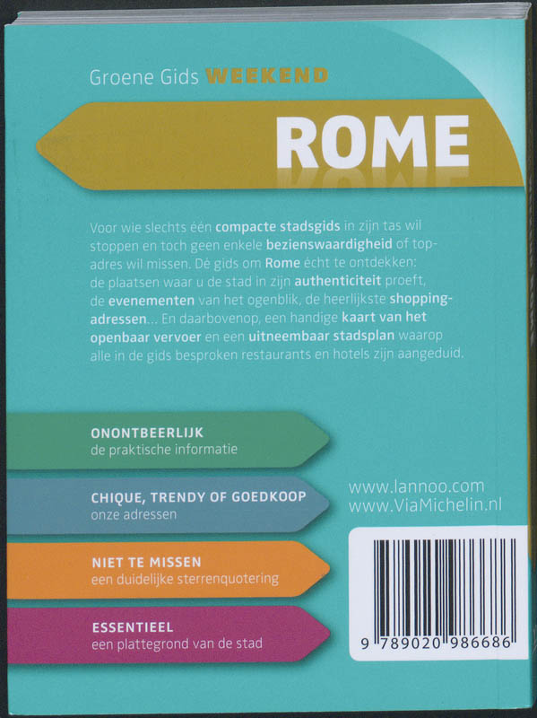 Achterkant van Rome
