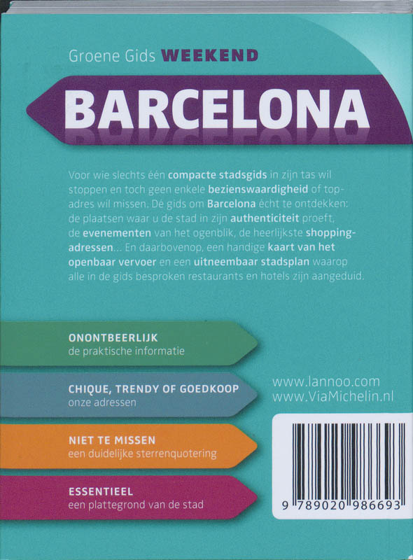 Achterkant van Barcelona