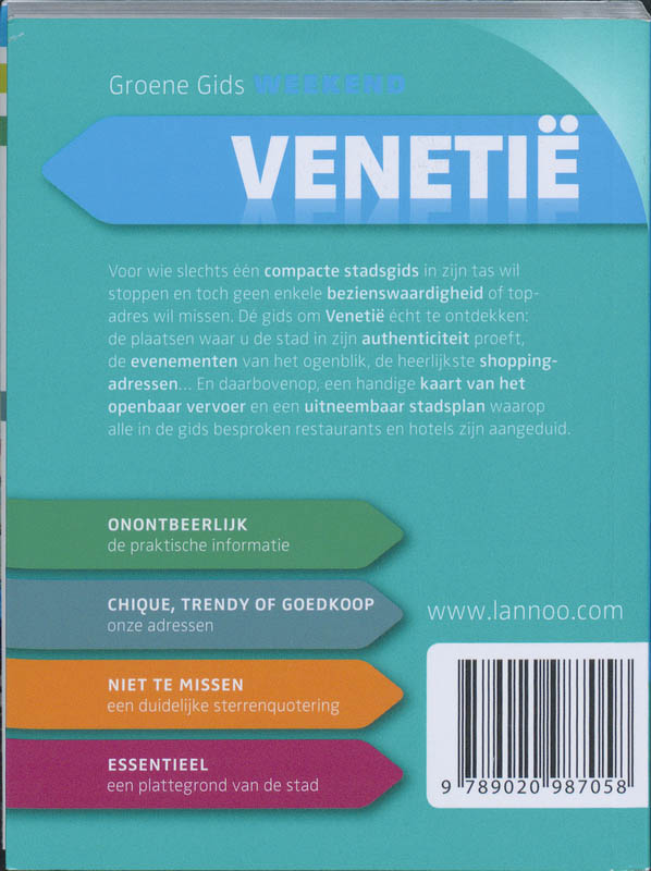 Achterkant van Venetie