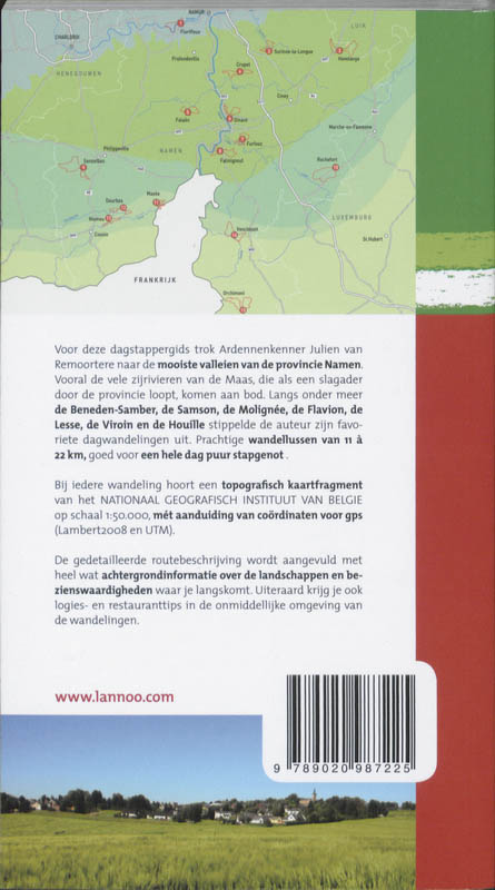 Achterkant van Ardennen