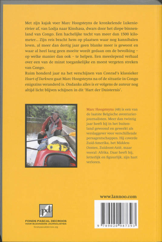 Achterkant van Heart of Darkness revisited