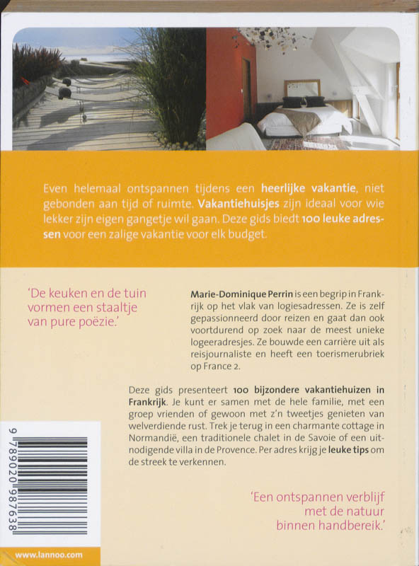 Achterkant van Bijzondere vakantiehuizen in Frankrijk