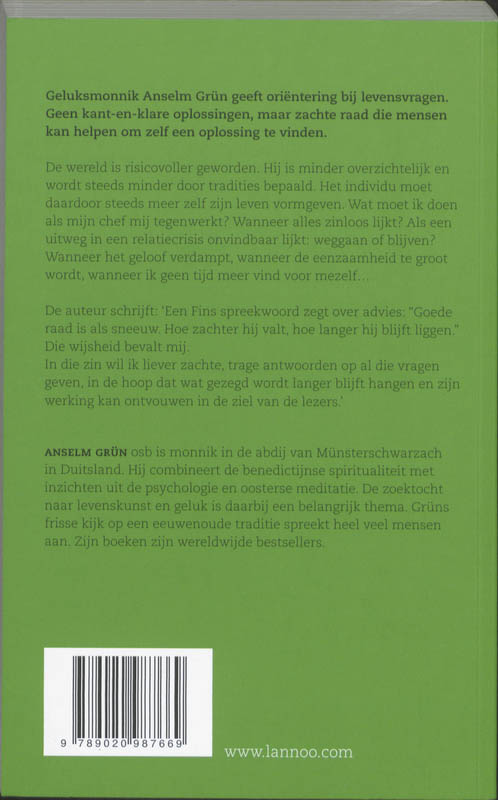 Achterkant van Hoe moet ik nu verder