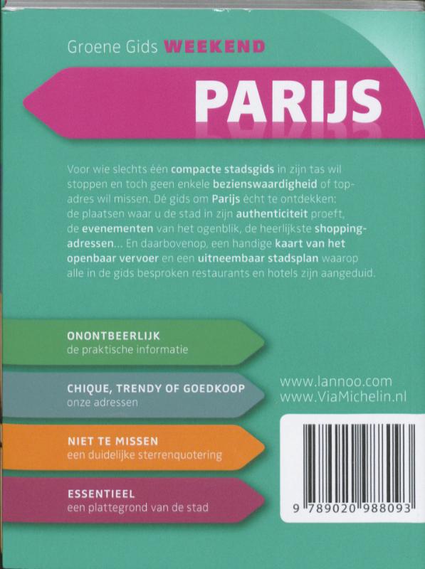 Achterkant van Parijs