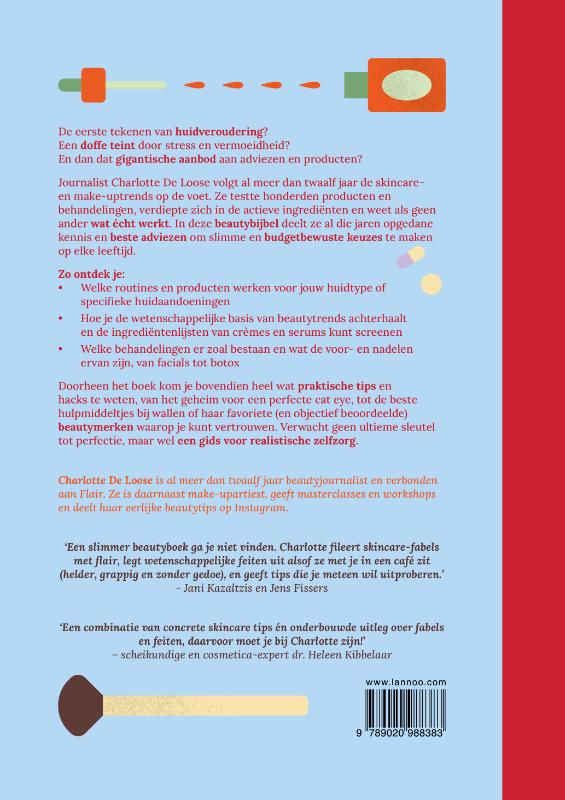 Achterkant van Beauty zonder bullshit