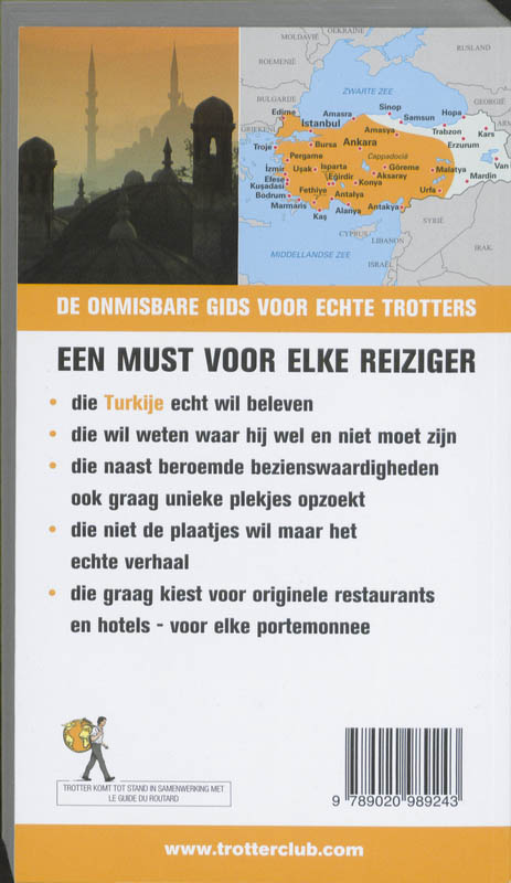 Achterkant van Turkije