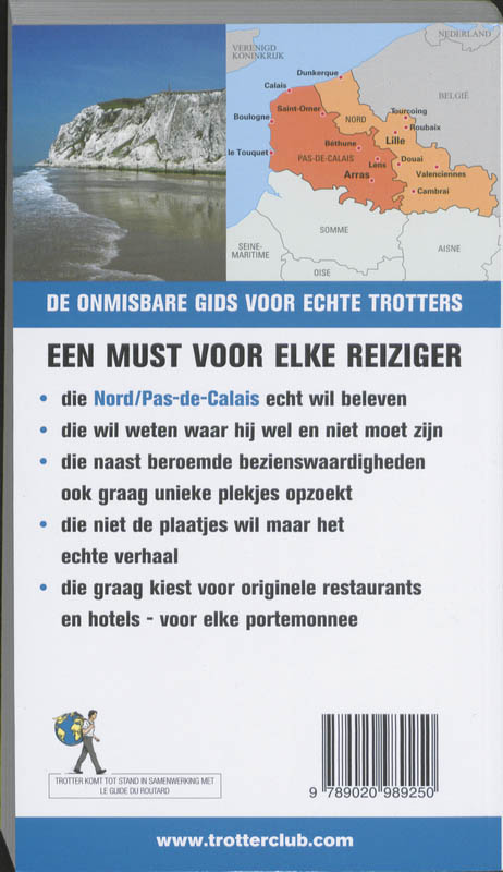 Achterkant van Nord Pas-de-Calais