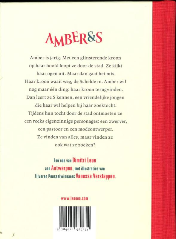 Achterkant van Amber & S