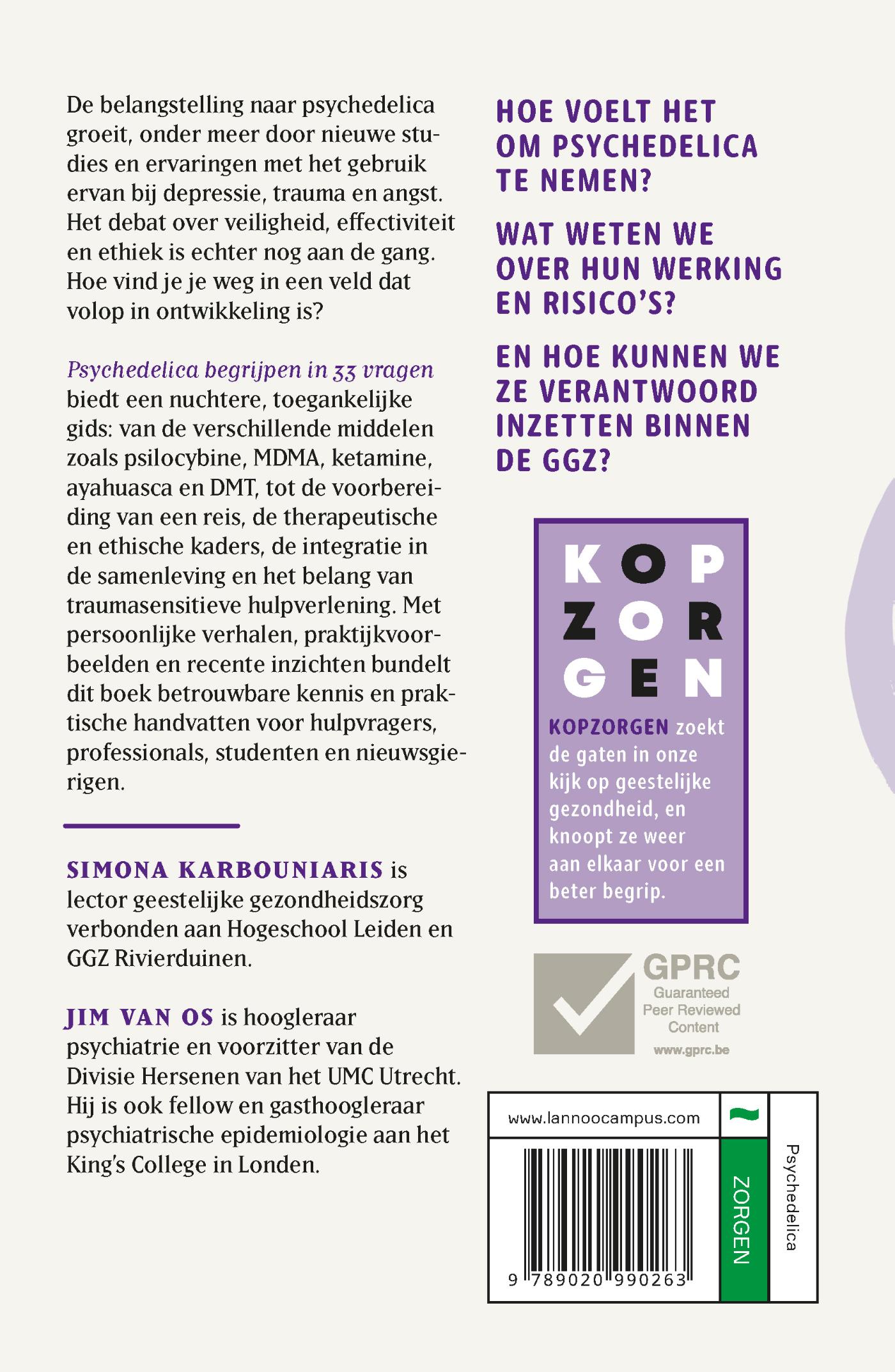 Achterkant van Psychedelica begrijpen