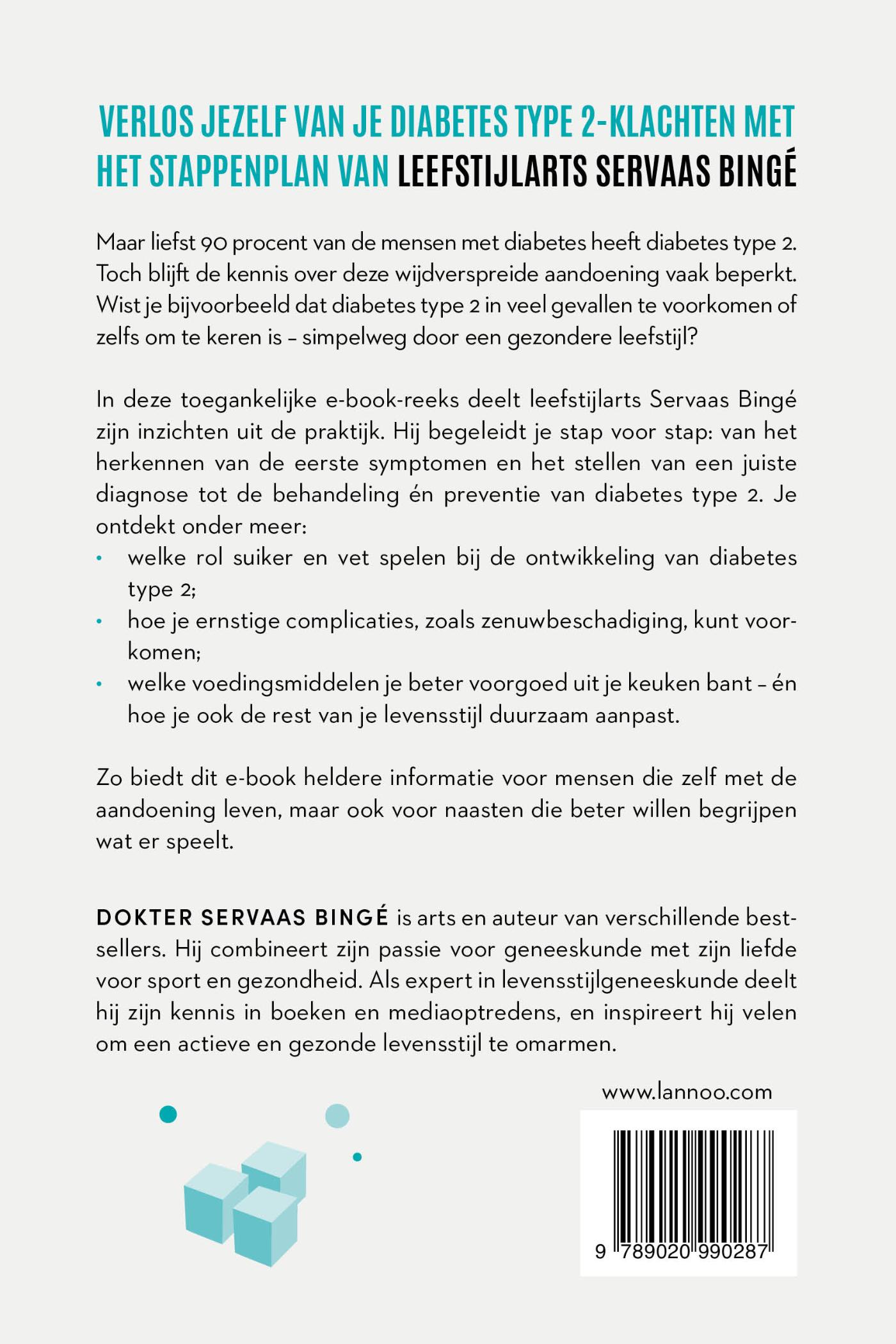 Achterkant van Diabetes type 2 omkeren