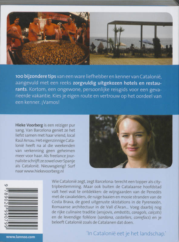 Achterkant van 100 x Catalonie