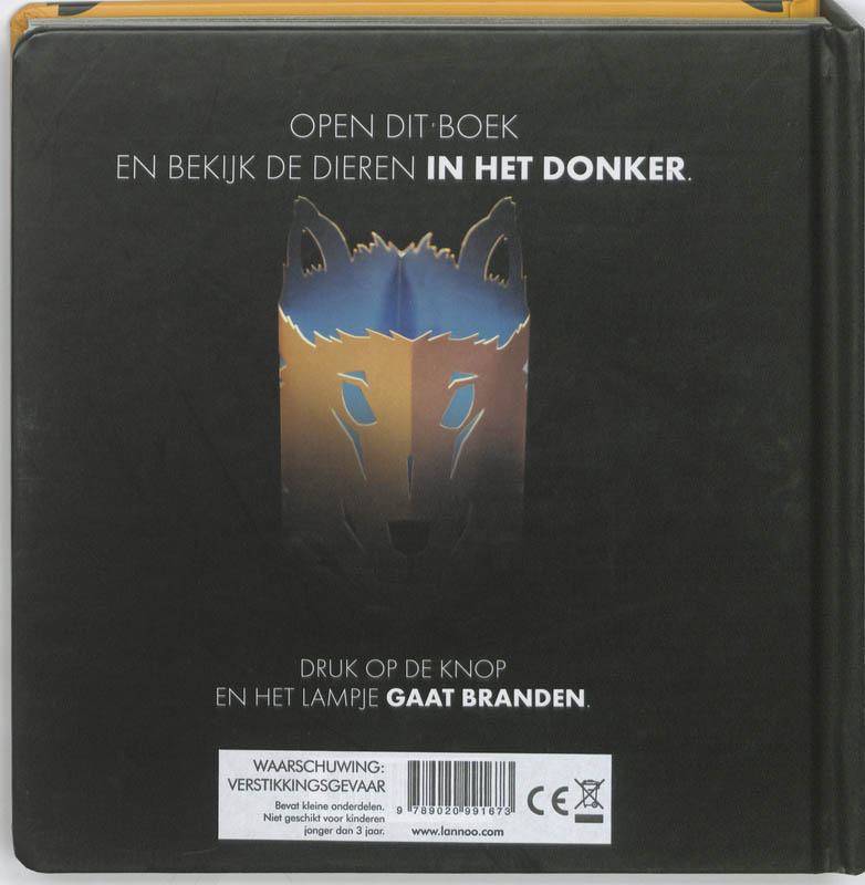 Achterkant van 'S NACHTS