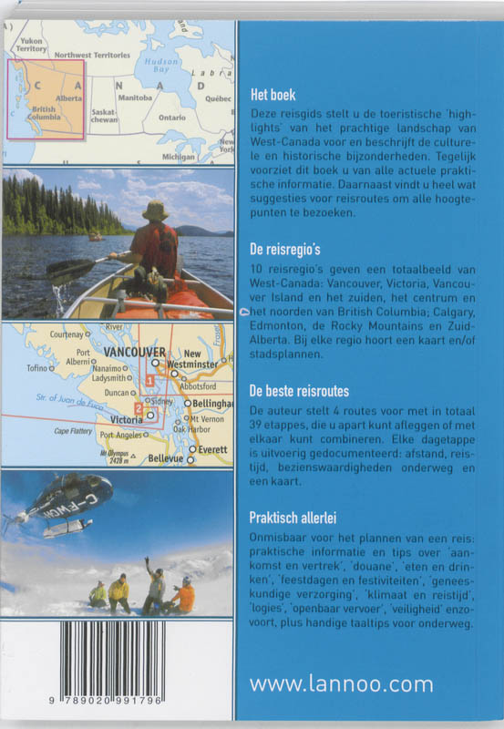 Achterkant van West-Canada