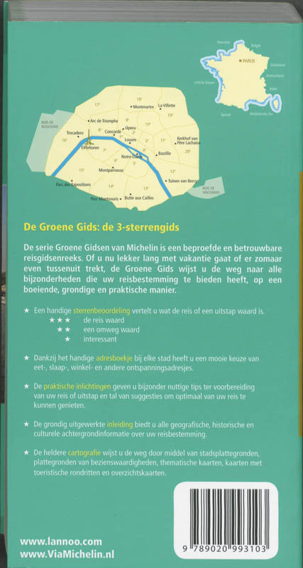 Achterkant van Parijs