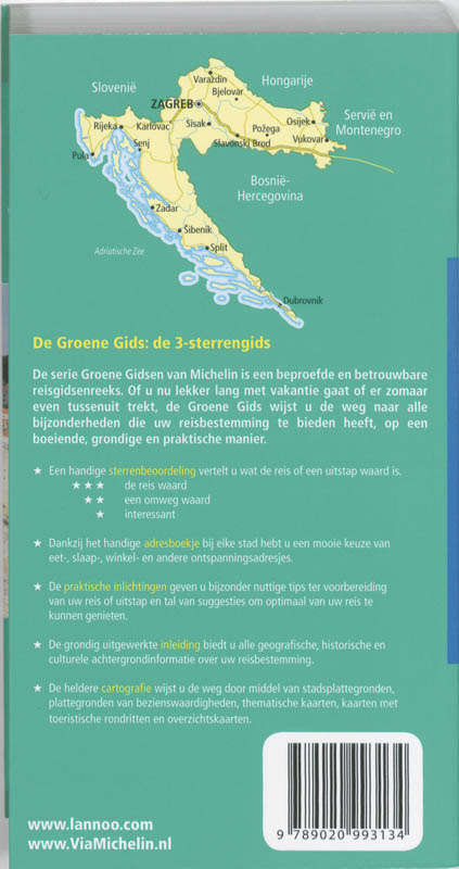 Achterkant van Kroatie
