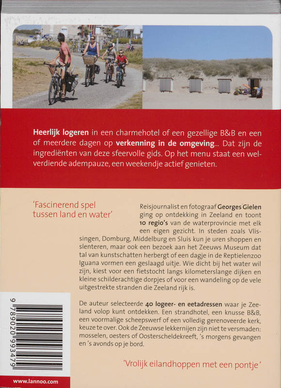 Achterkant van 20x Zeeland