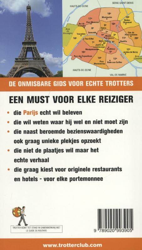 Achterkant van Parijs
