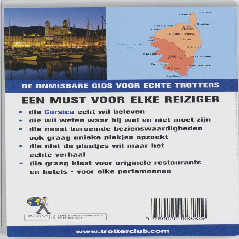 Achterkant van Corsica